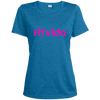 FITVIDA LST360 Sport-Tek Ladies' Heather Dri-Fit Moisture-Wicking T-Shirt