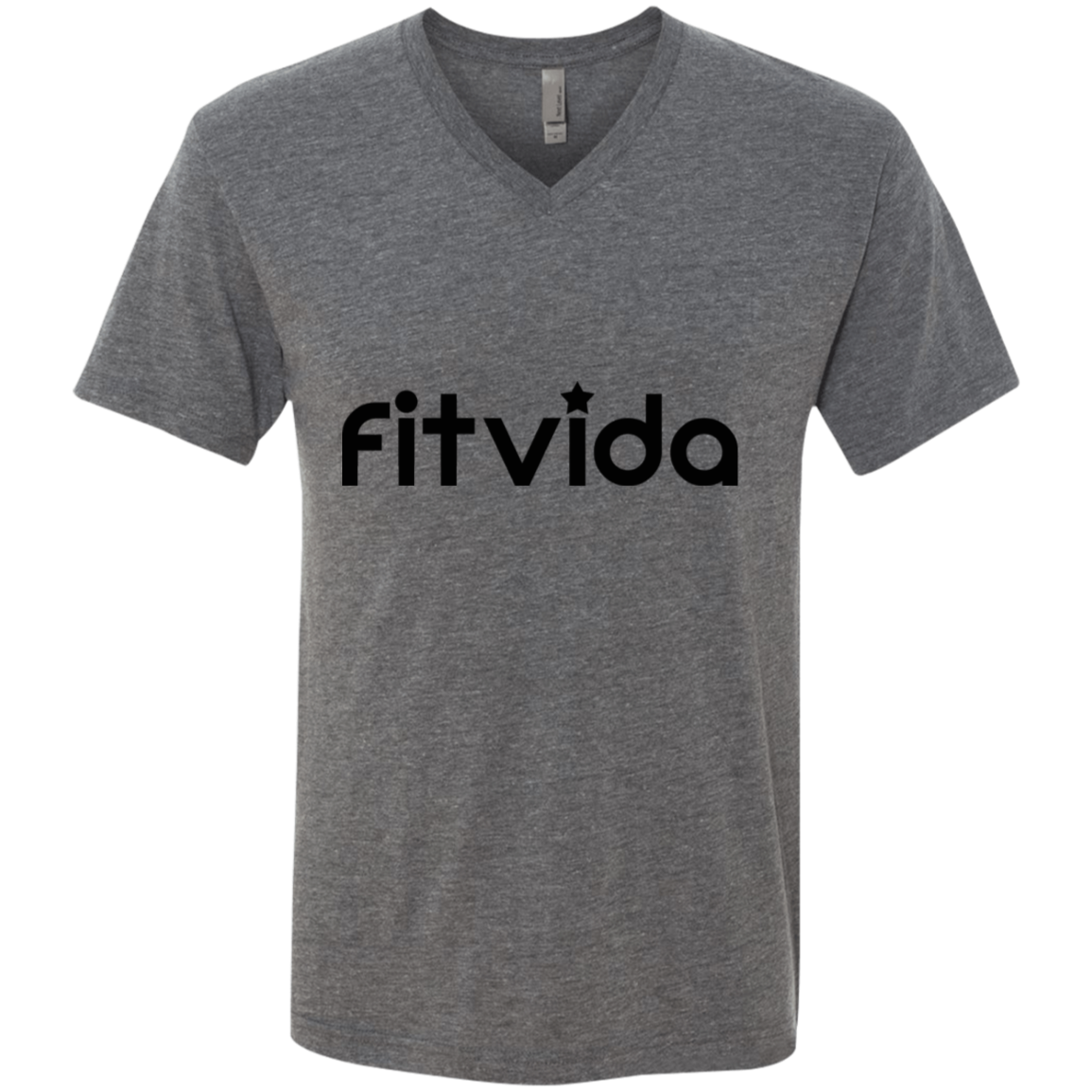 FITVIDA NL6040 Next Level Men's Triblend V-Neck T-Shirt