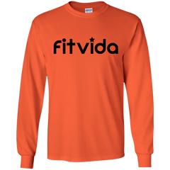 FITVIDA G240 Gildan LS Ultra Cotton T-Shirt