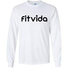 FITVIDA G240 Gildan LS Ultra Cotton T-Shirt