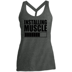 Installing Muscle DM466 District Made Ladies Cosmic Twist Back Tank