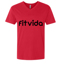 FITVIDA NL3200 Next Level Men's Premium Fitted SS V-Neck