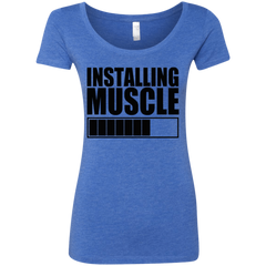 Installing Muscle NL6730 Next Level Ladies' Triblend Scoop