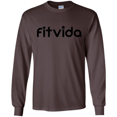 FITVIDA G240 Gildan LS Ultra Cotton T-Shirt