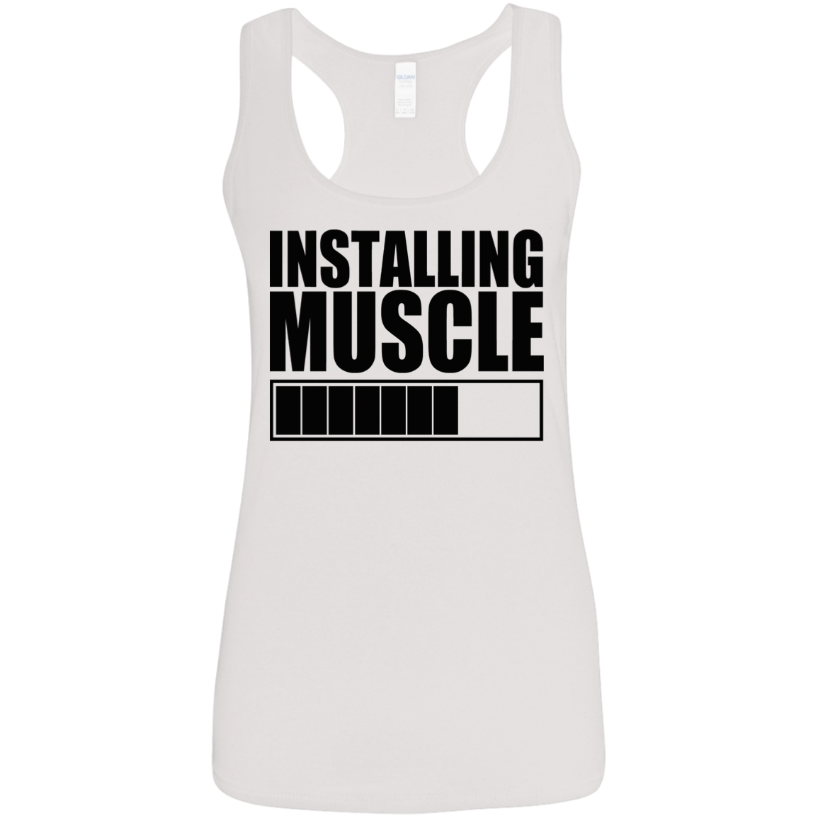 Installing Muscle G645RL Gildan Ladies' Softstyle Racerback Tank