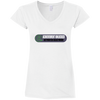 Achievement Unlocked - Beastmode G64VL Gildan Ladies' Fitted Softstyle 4.5 oz V-Neck T-Shirt