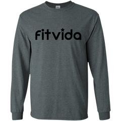 FITVIDA G240 Gildan LS Ultra Cotton T-Shirt